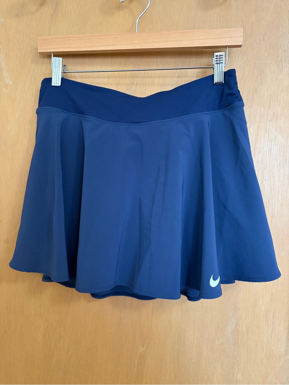 Nike Navy Blue Tennis Skirt with Built-In Shorts